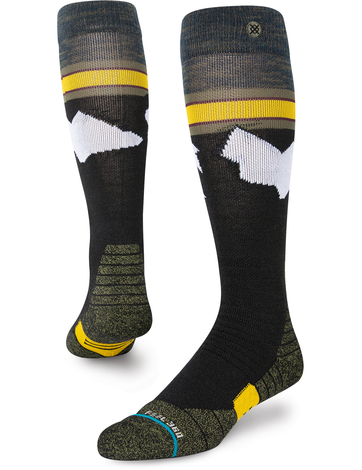 Stance Route 2 Snow Socks in Navy