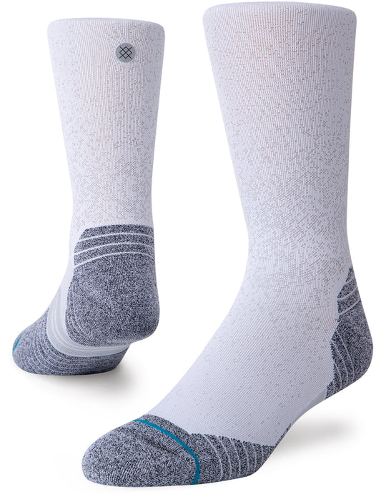 Stance Run Crew Socks in White