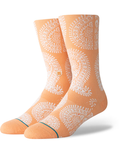 Stance Salton Crew Socks in Melon