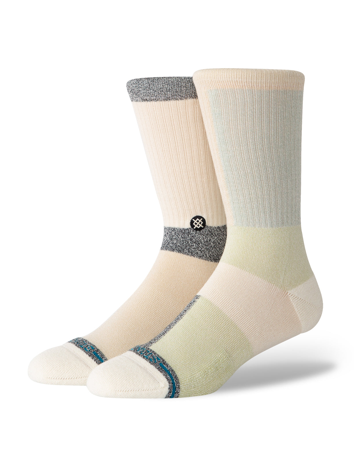 Stance Shifted Crew Socks in Multi