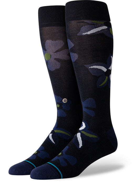 Stance Sonic Bloom Crew Socks in Black