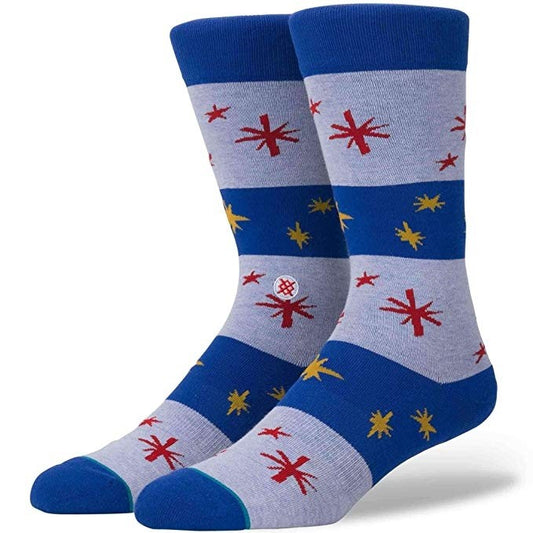 Stance Sparkle Crew Socks in Blue