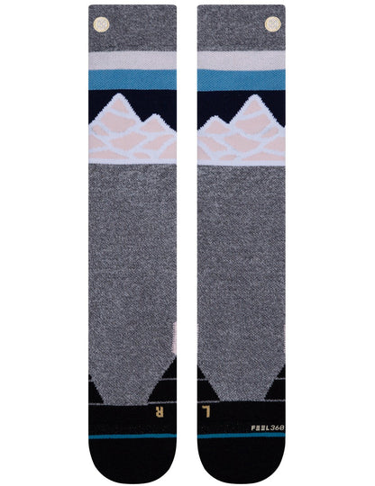 Stance Spillway Snow Socks in Grey