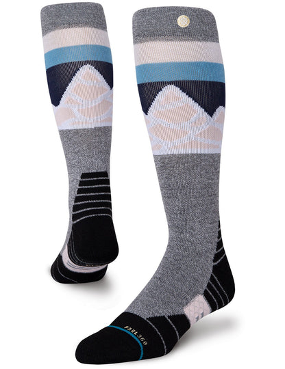 Stance Spillway Snow Socks in Grey