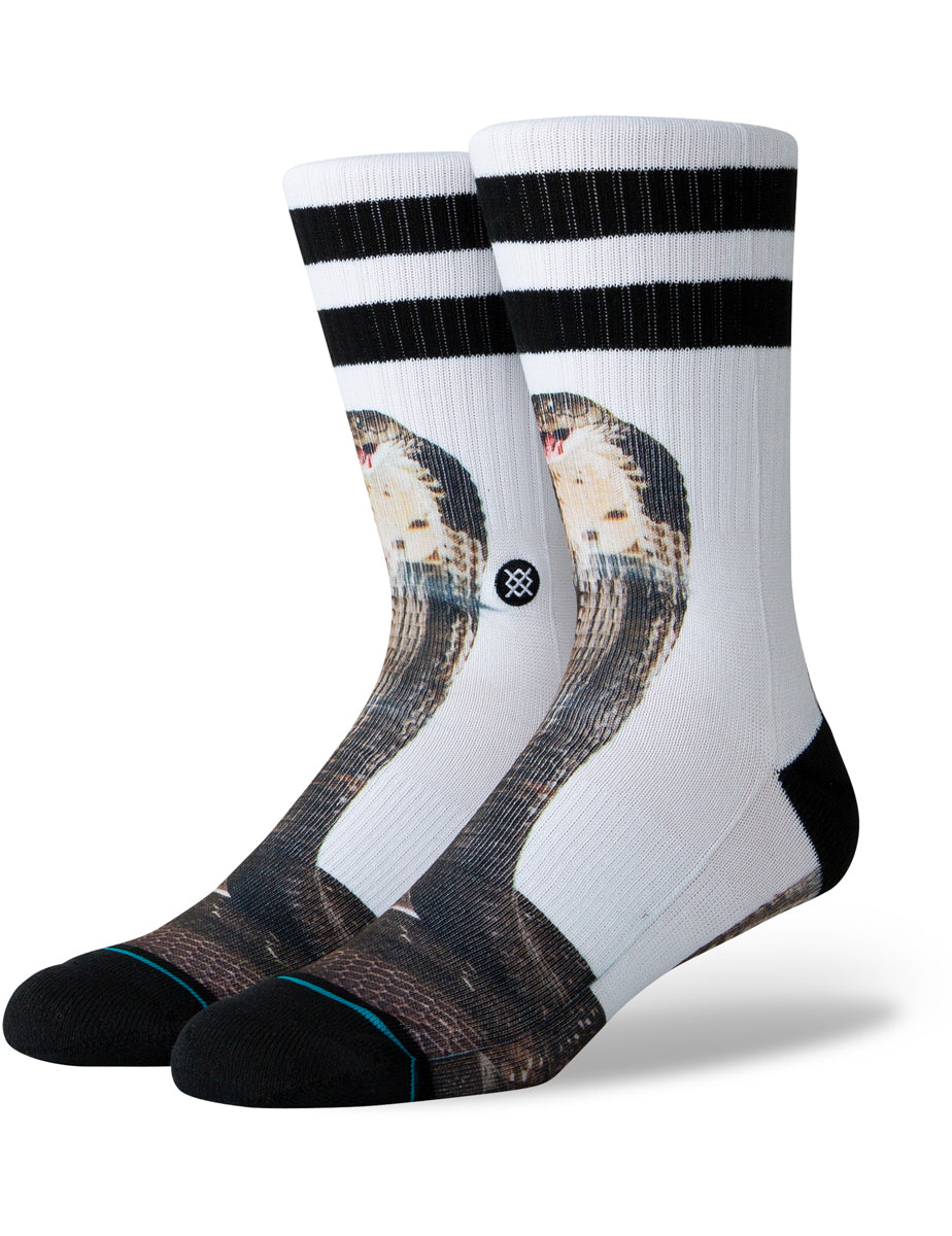 Stance Sssteven Crew Socks in White