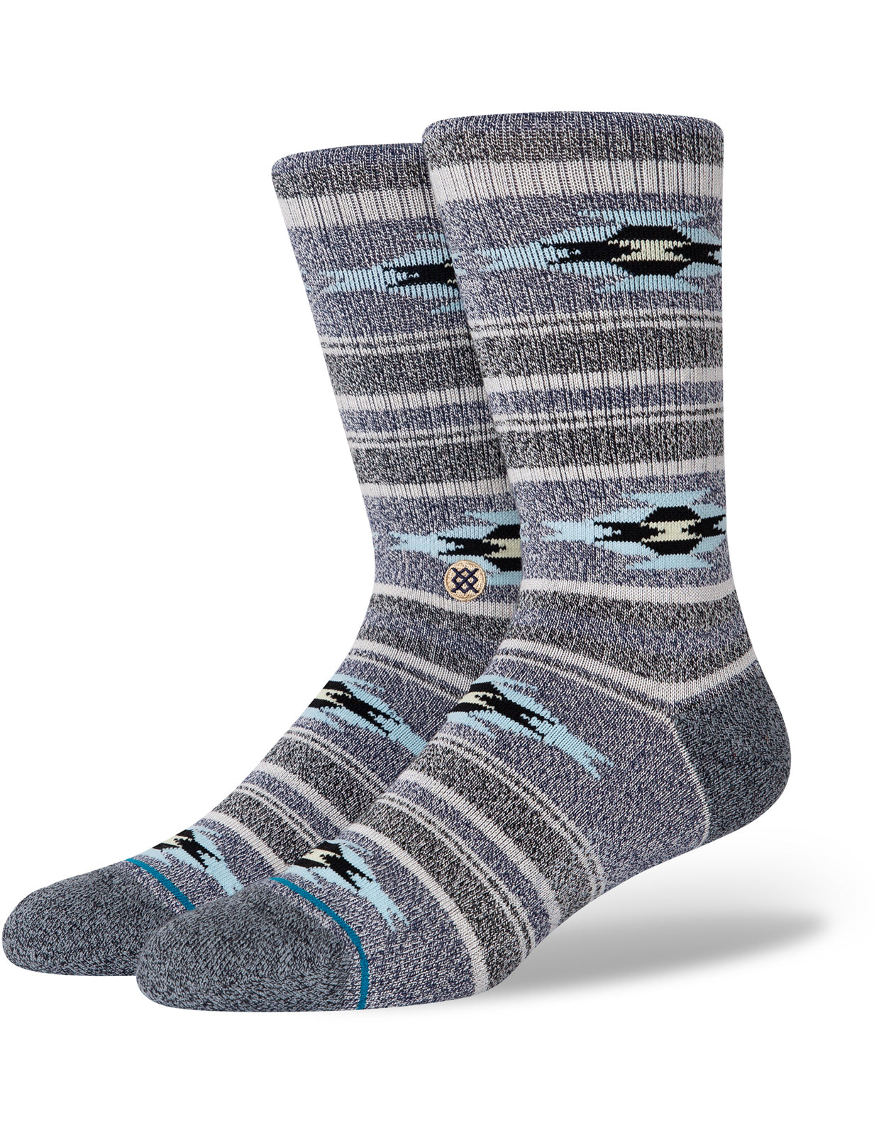 Stance Stanfield Crew Socks in Navy