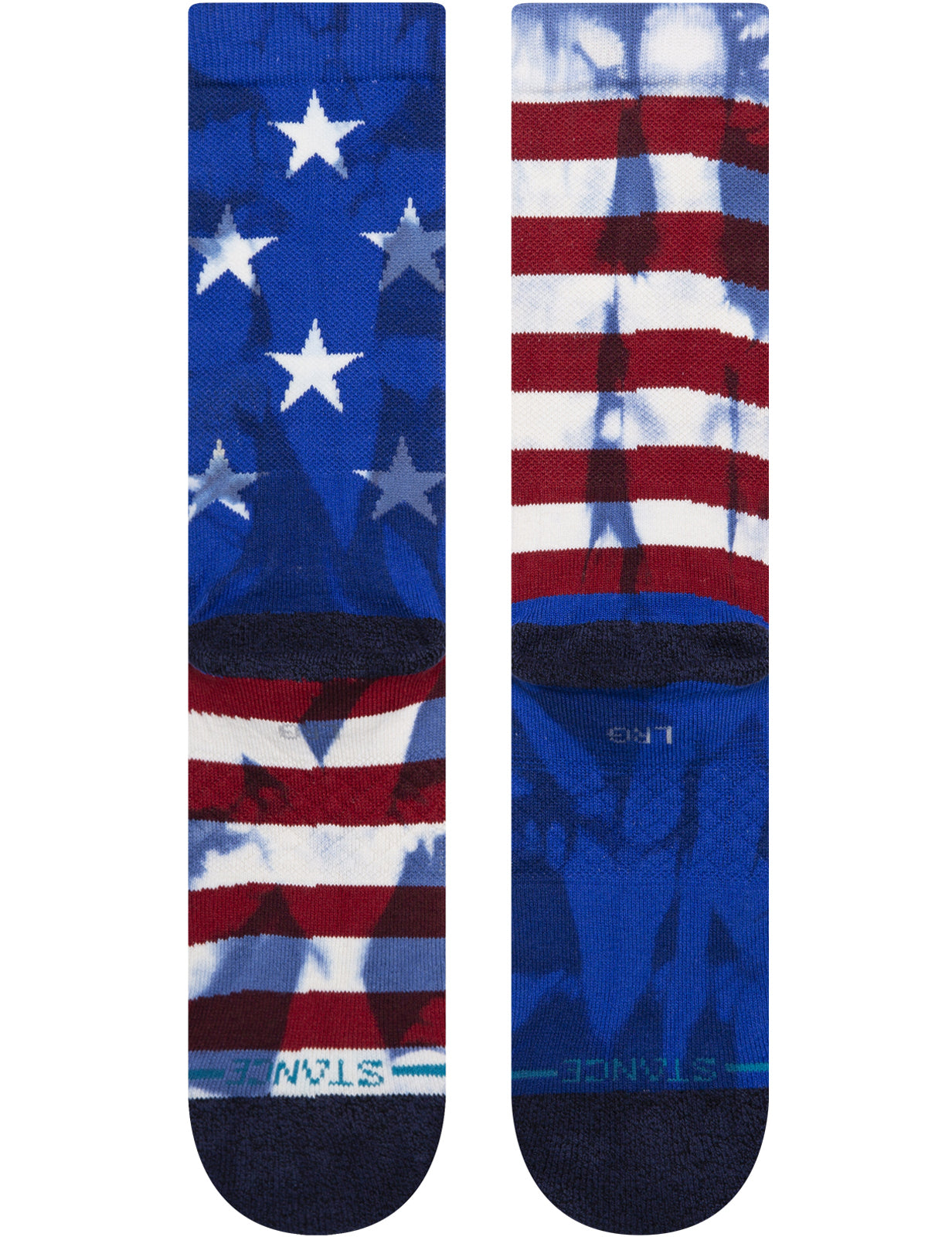 Stance The Banner Crew Socks in Navy