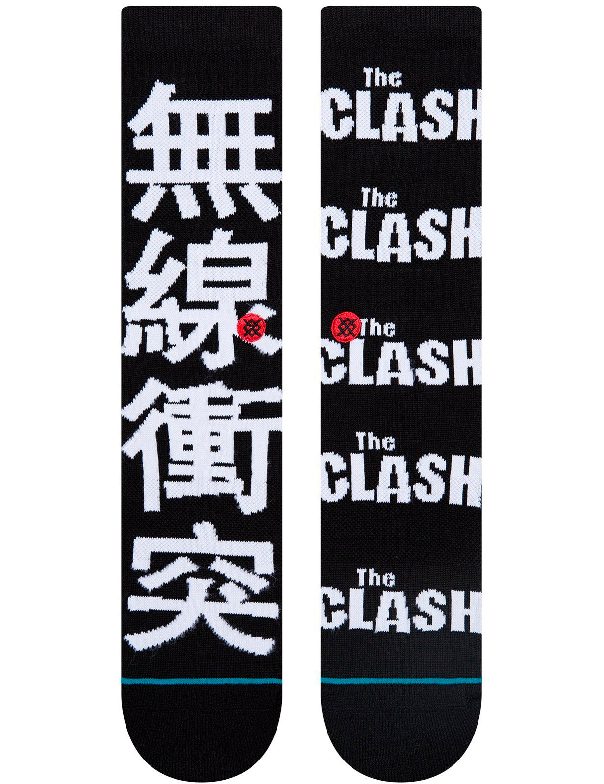 Stance Radio Clash The Clash Crew Socks in Black