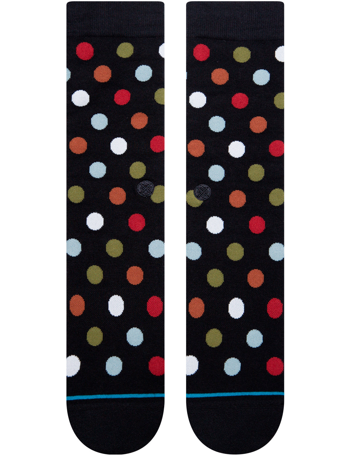 Stance Trance Crew Socks in Black