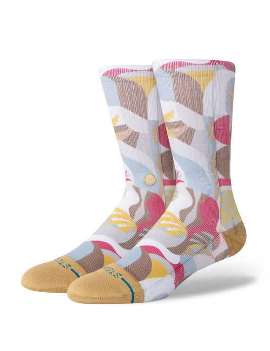 Stance Tropiclay Crew Socks in Honey