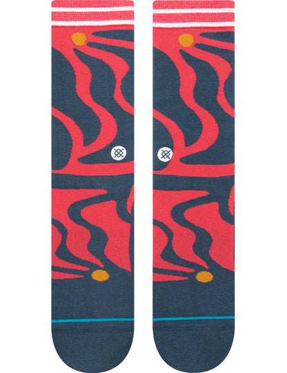 Stance „Upside Crew“-Socken in Rot