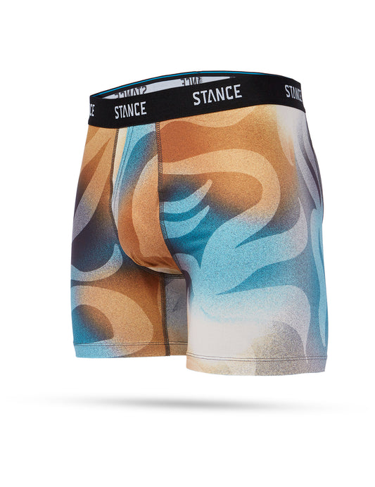 Stance Wavy Palms Boxer Briefs in Peach