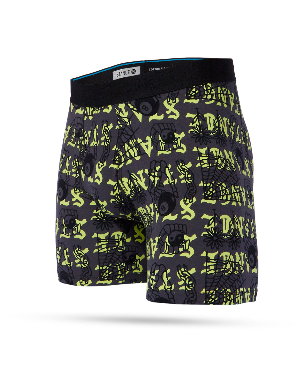 Stance Webbed Boxer Briefs in Black