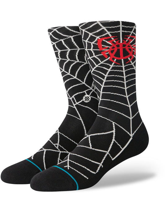 Stance Webby Crew Socks in Black