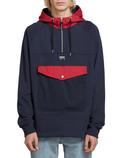 Volcom Alaric Pullover Hoody in Navy