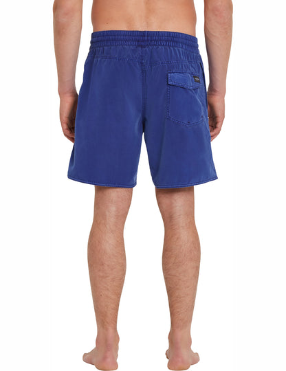 Volcom Center Trunk 17 Elasticated Boardshorts in Blueprint