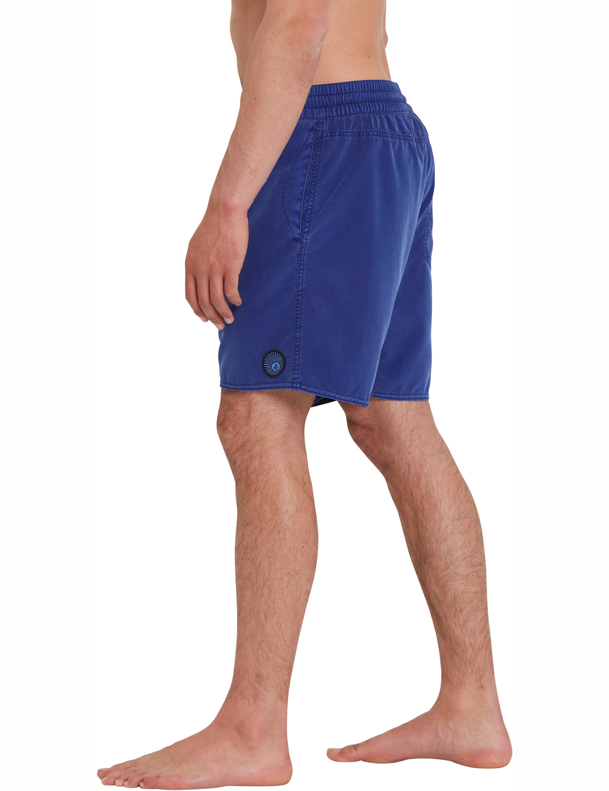 Volcom Center Trunk 17 Elasticated Boardshorts in Blueprint