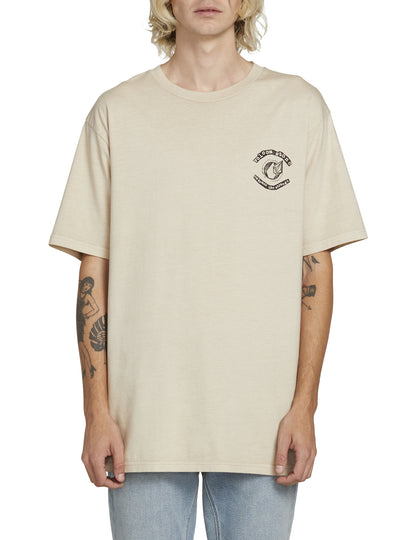 Volcom Conception Short Sleeve T-Shirt in White Flash