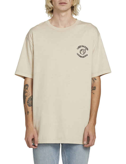 Volcom Conception Short Sleeve T-Shirt in White Flash