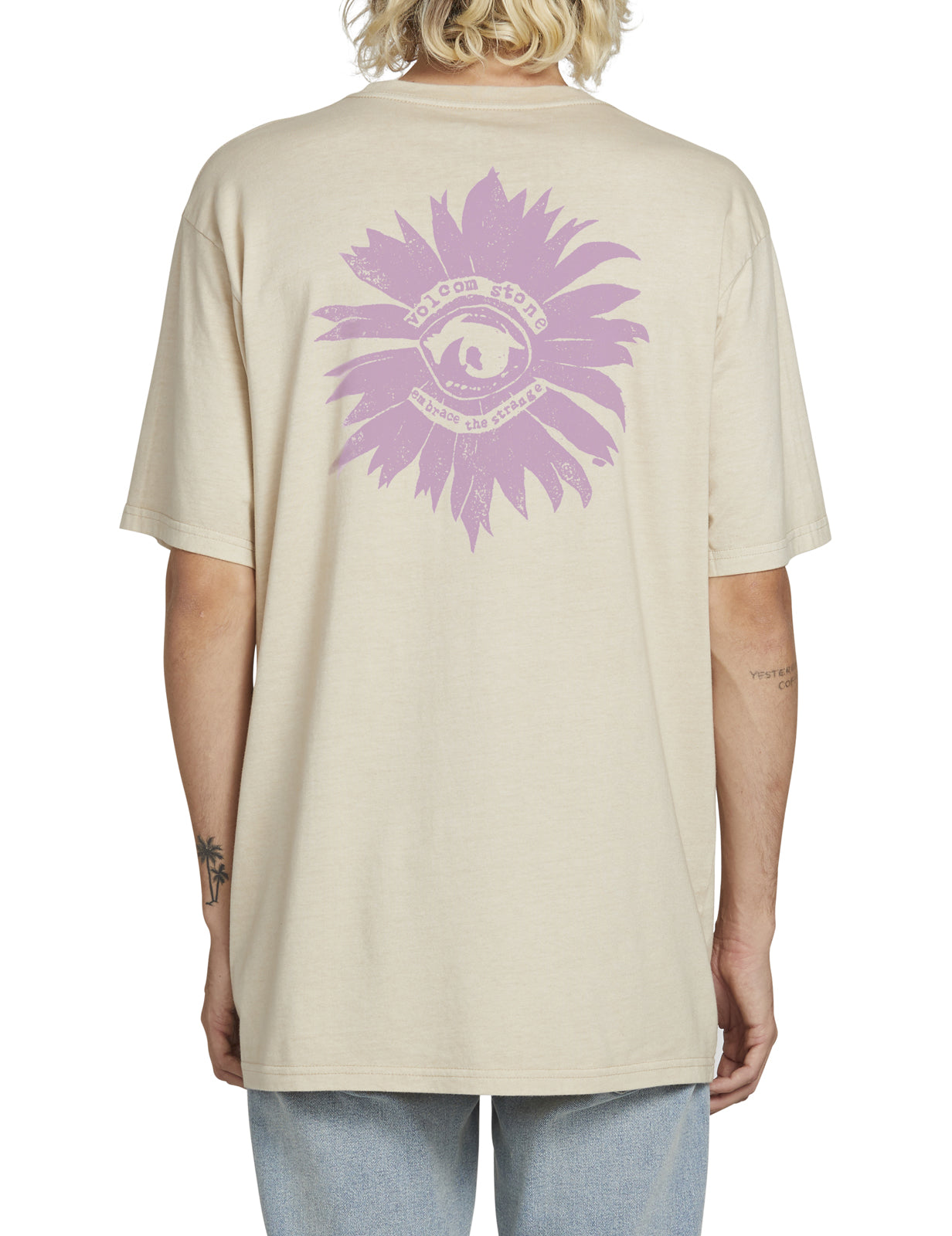 Volcom Conception Short Sleeve T-Shirt in White Flash