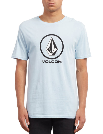 Volcom Crisp Stone Short Sleeve T-Shirt in Arctic Blue