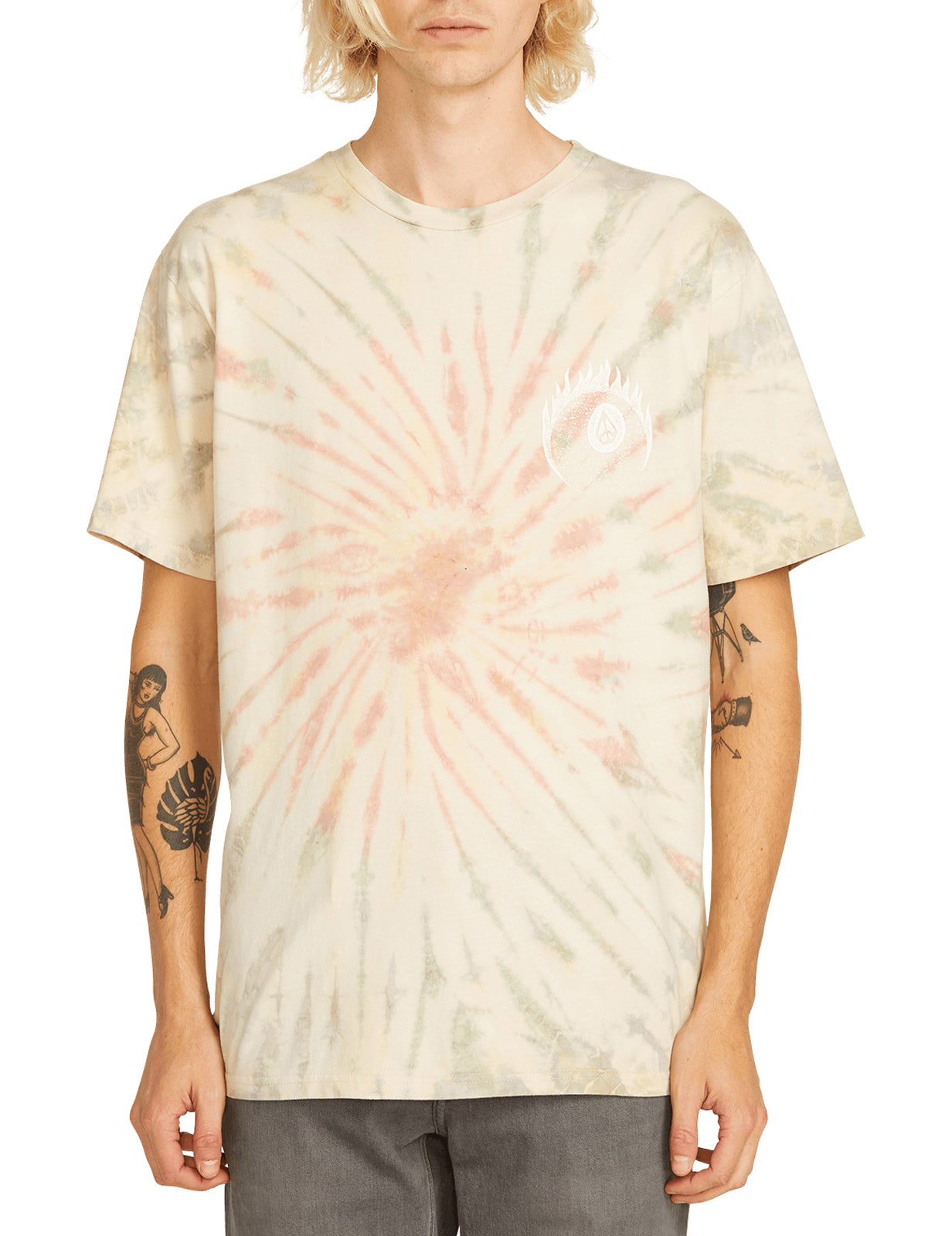 Volcom Eightball Peace Short Sleeve T-Shirt in Multi