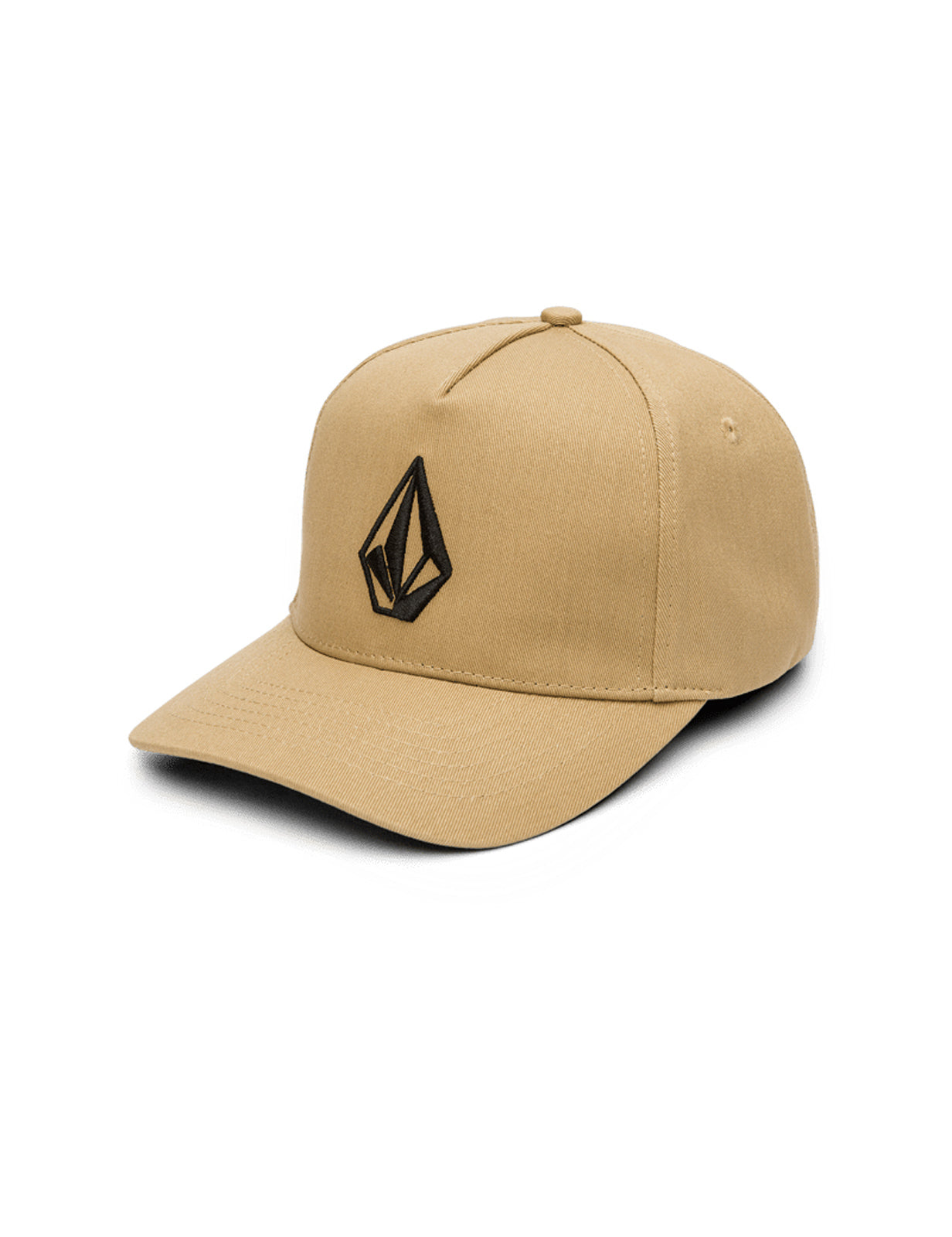 Volcom Embossed Stone Adjustable Curved Peak Cap in Dark Khaki