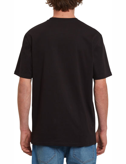 Volcom Euro Short Sleeve T-Shirt in Black