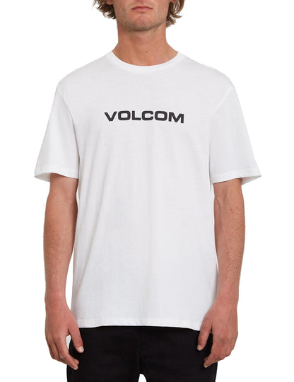 Volcom Euro Short Sleeve T-Shirt in White