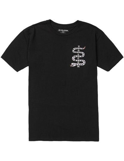 Volcom Foretoken Short Sleeve T-Shirt in Black