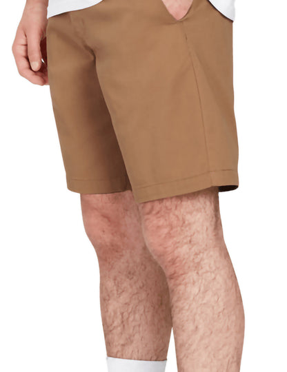 Volcom Frickin Ew Short 19 Chino Shorts in Tobacco