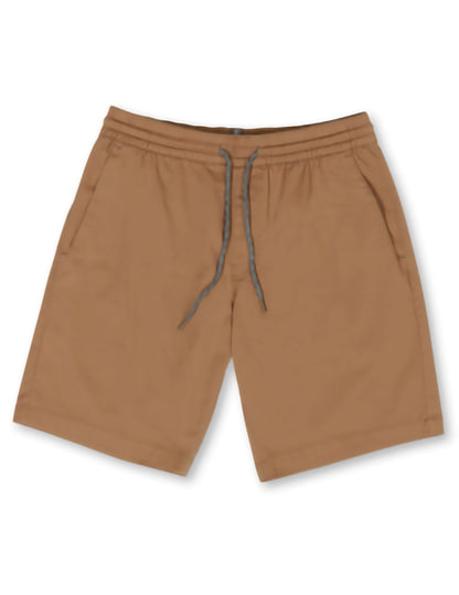 Volcom Frickin Ew Short 19 Chino Shorts in Tobacco