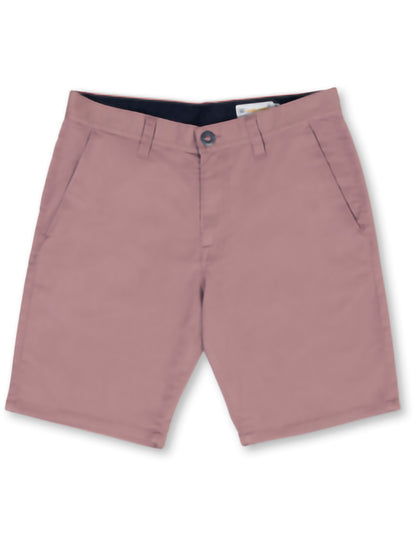 Volcom Frickin Modern Stretch 19 Shorts in Bordeaux Brown