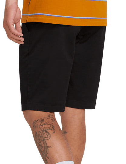 Volcom Frickin Modern Stretch 21 Shorts in Black