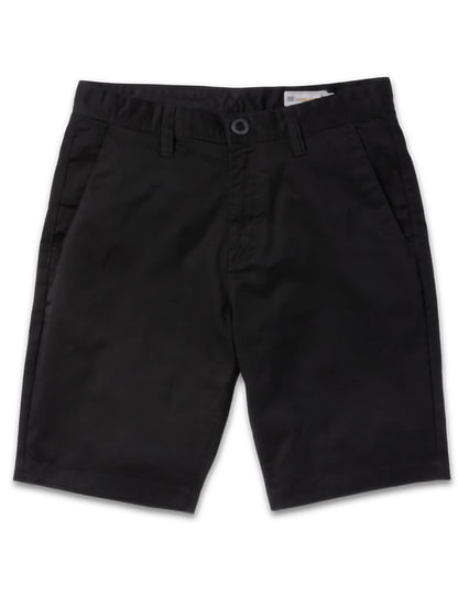 Volcom Frickin Modern Stretch 21 Shorts in Black