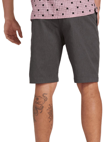 Volcom Frickin Modern Stretch 21 Shorts in Charcoal Heather