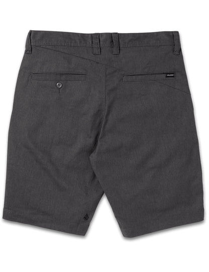 Volcom Frickin Modern Stretch 21 Shorts in Charcoal Heather