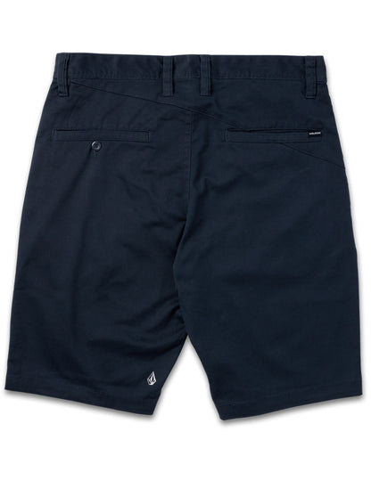 Volcom Frickin Modern Stretch 21 Shorts in Dark Navy