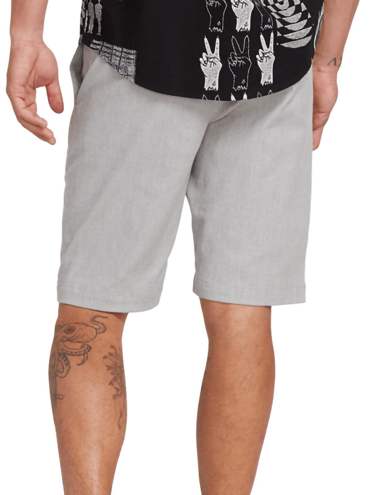 Volcom Frickin Modern Stretch 21 Shorts in Grey