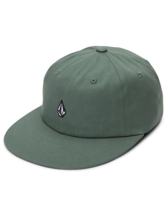 Volcom Full Stone Dad Flat Peak Cap in Abyss