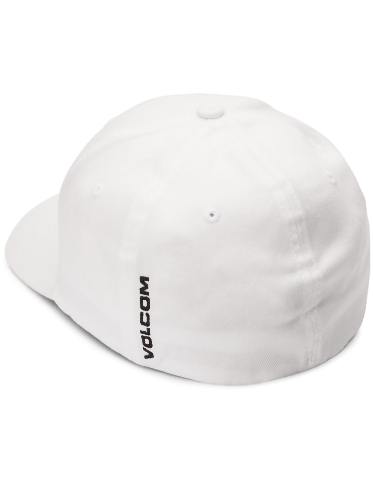 Volcom Full Stone Flexfit Curved Peak Cap in White