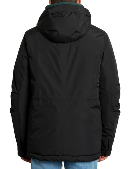 Volcom Hawstone 5K Parka Jacket in Black