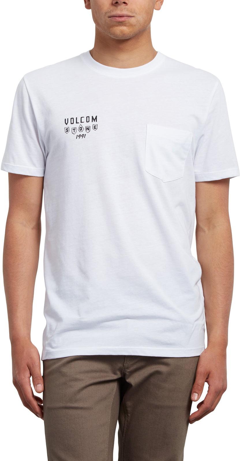 Volcom Hellacin Short Sleeve T-Shirt in White