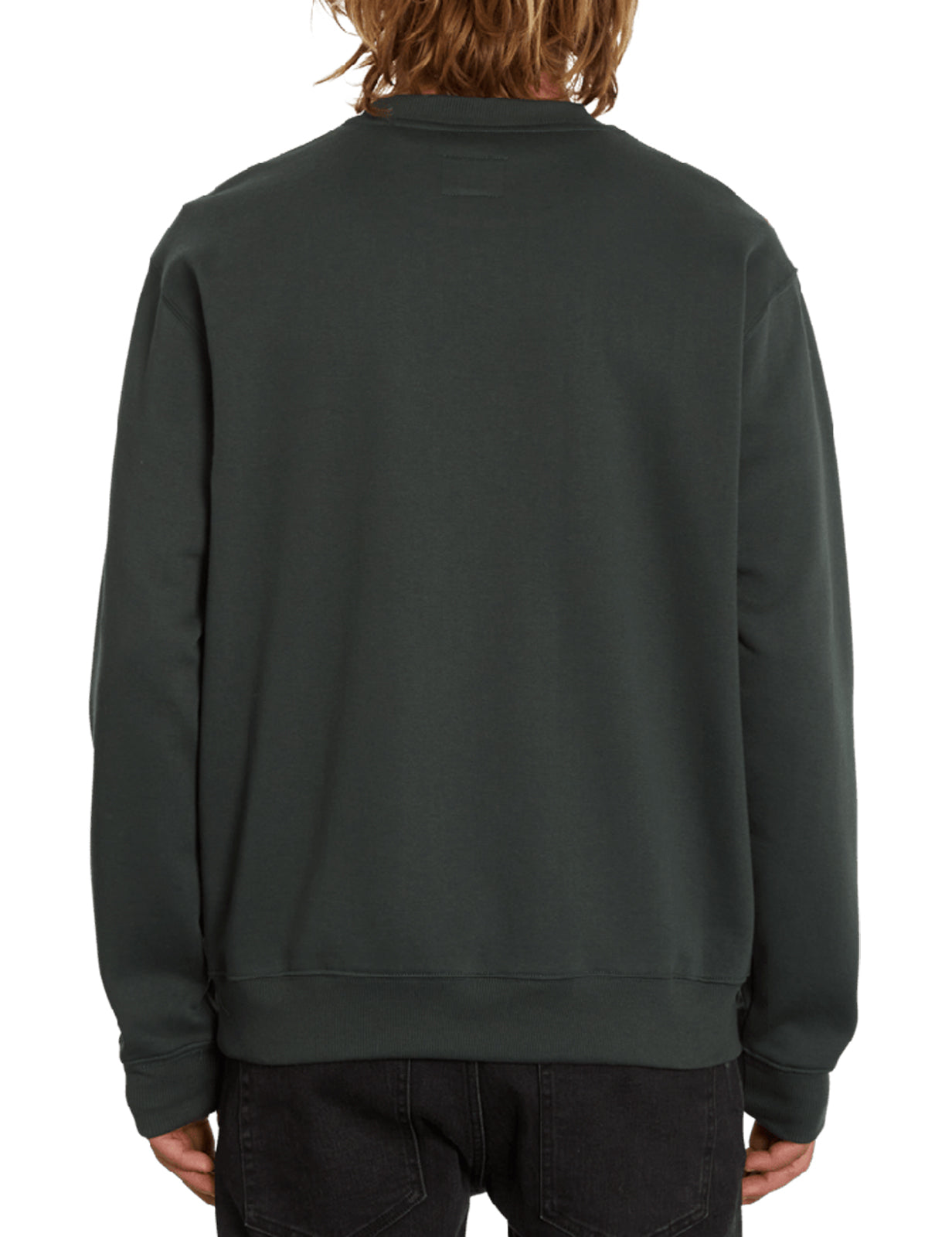 Volcom Hi School Crew Sweatshirt in Cedar Green