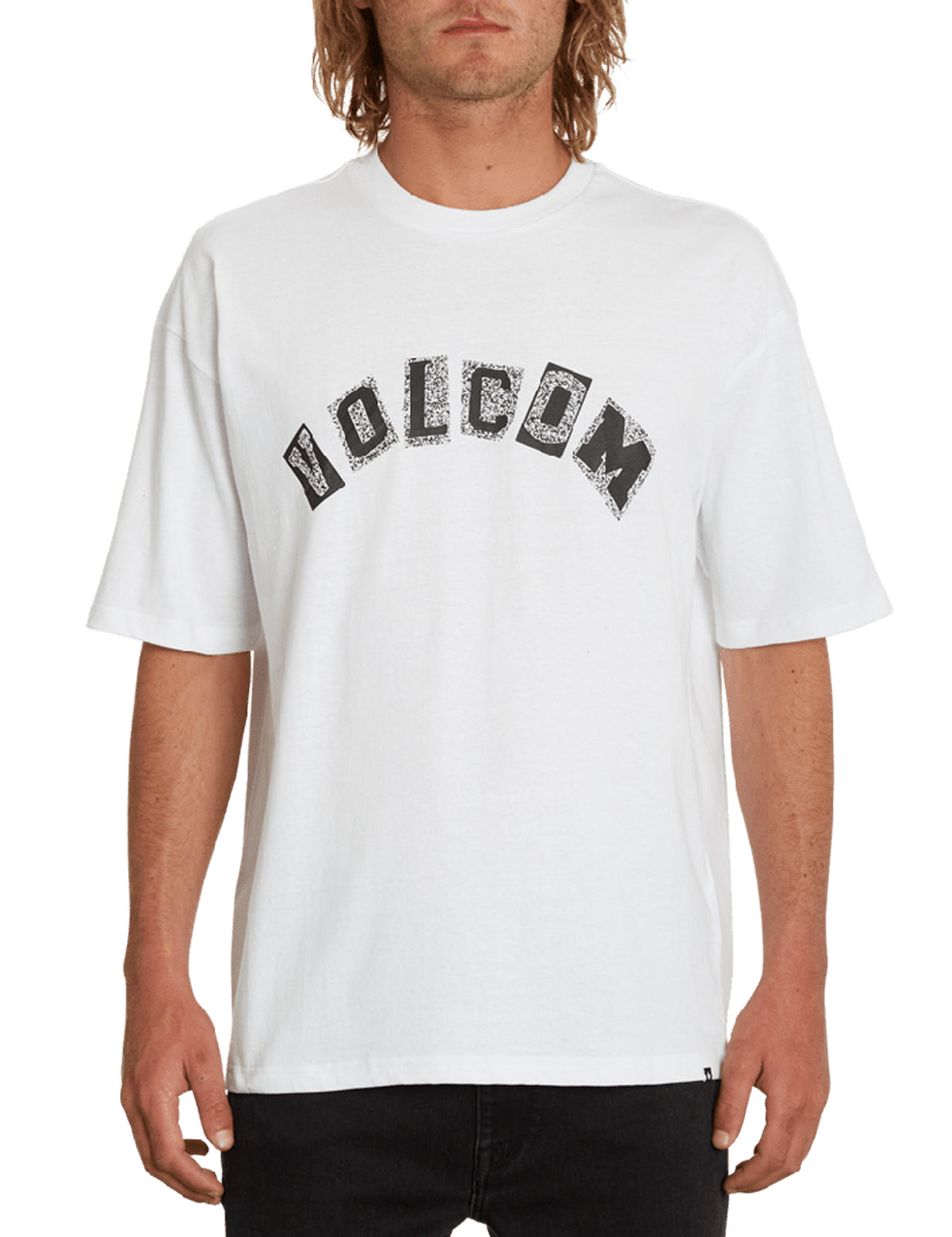 Volcom Hi School Short Sleeve T-Shirt in White