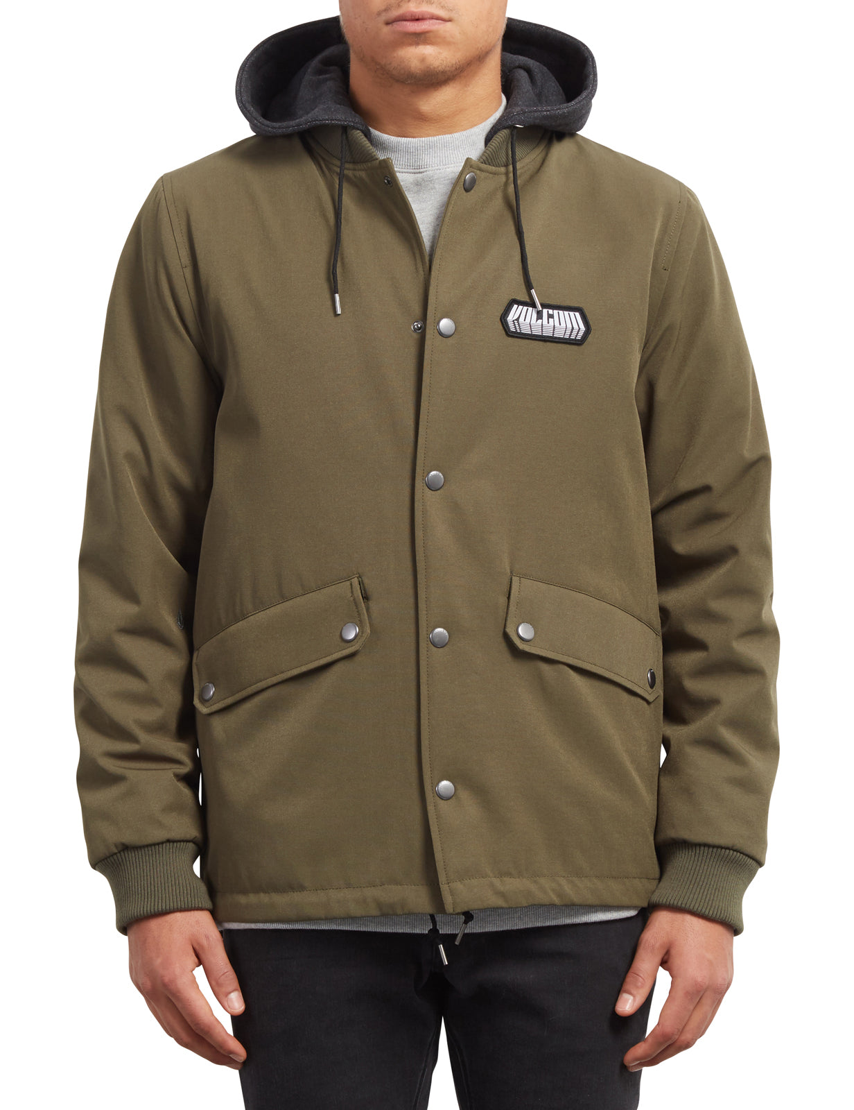 Volcom Hightstone Jacket in Military