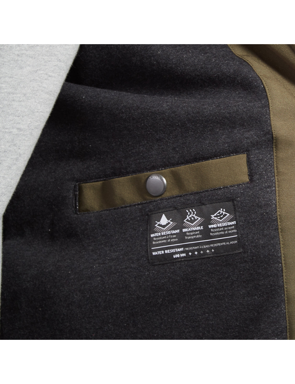 Volcom Hightstone Jacket in Military