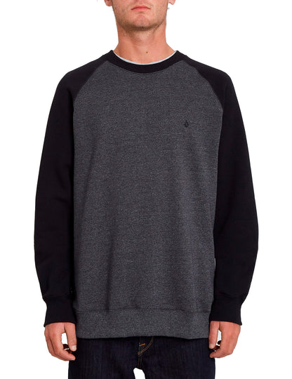 Volcom Homak Crew Sweatshirt in Heather Grey