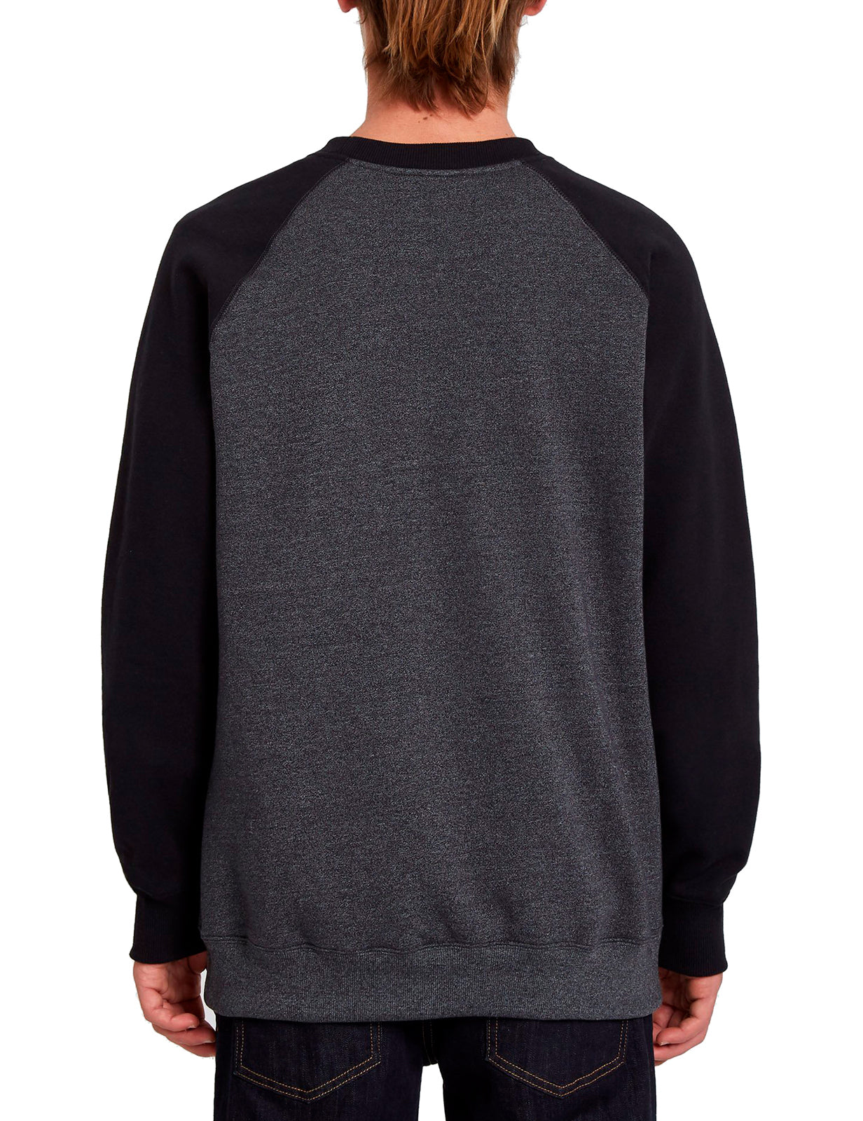 Volcom Homak Crew Sweatshirt in Heather Grey