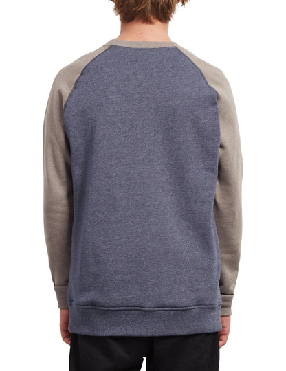 Volcom Homak Crew Sweatshirt in Mushroom